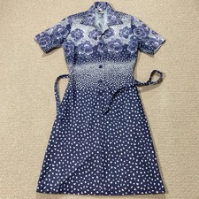 Vintage 70s Mini Dress Womens