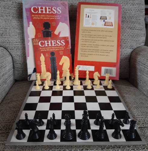 Chess set plastic - chess,