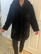 Women’s New Look Faux Fur Coat Size 10