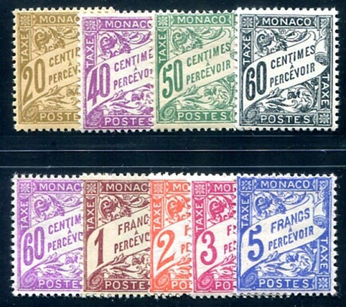 Monaco postage 1922 - monaco,