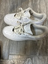 Nike White Air Force Ones Worn Size 8 Uk