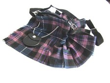 LADIES & GIRLS DESIGNER TARTAN MASSENGER PASSPORT HOLDER HAND BAG / SHOULDER BAG