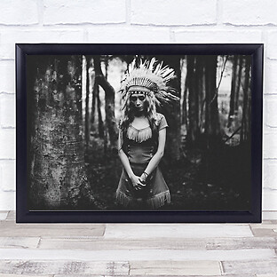 Forest indian native american - forest,