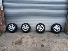 FORD TRANSIT 280 LR MK7 SET OF 4 16" ALLOY WHEELS WITH TYRES 215/65 R16