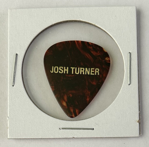 Josh turner tour guitar pick - guitar,