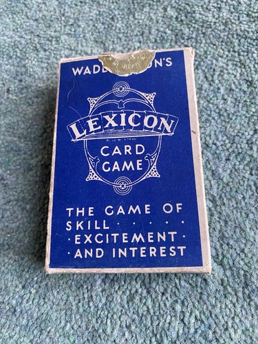 Waddingtons lexicon vintage - waddingtons,