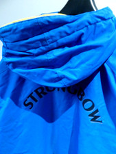 RARE vintage Nike/Strongbow Leeds United Blue Coat 2000-2001 - STAFF ISSUE XL
