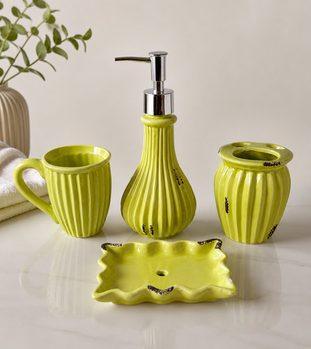 Bathroom set pieces ceramic - 4,