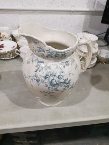 Antique white large jug - large, or