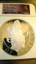 2017 Queen's Beasts The Lion 1 Kilo Silver Proof £500 Coin NGC PF69 Ultra Cameo