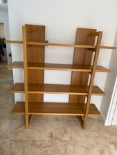 M&S Sonoma Display unit/Bookshelves - solid oak, used, excellent condition
