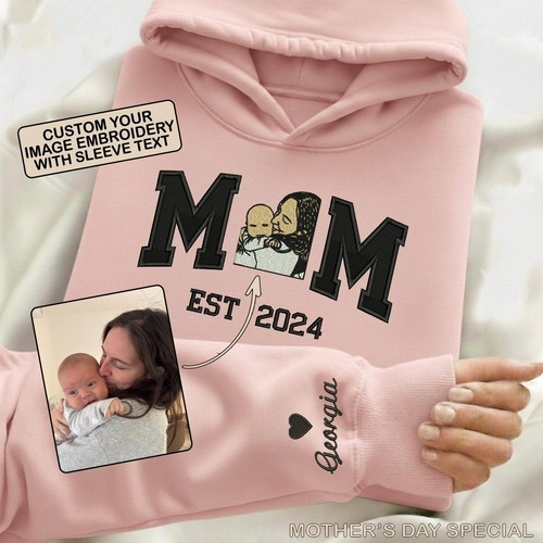 Custom embroidered mum - embroidered,