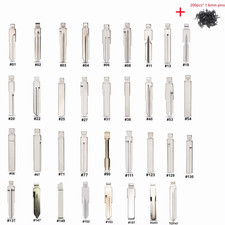 175Pcs Blank Metal Uncut Car Remote Key Blade for KEYDIY KD900/KD-X2 KD KEYDIY V