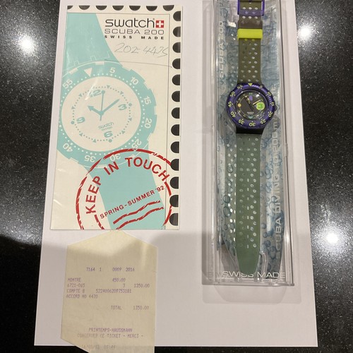 1992 swatch scuba 200 - 1992,