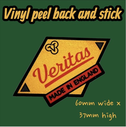 Veritas vintage vinyl - vinyl, sticker
