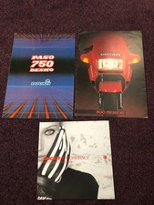Motor cycle sales brochure x 3