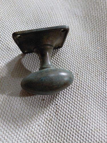 Door handle one old - door, brass