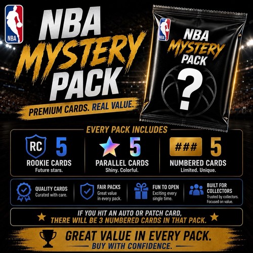 Nba mystery pack basketball - nba,