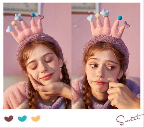 Cute ear crown bow - cute, headband
