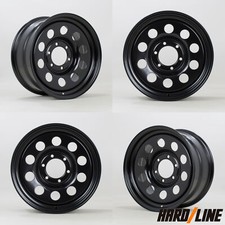 Hardline 17" x 8" Modular Steel Wheels 6x139.7 ET20 fits L200 Rodeo x 4