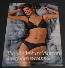 1985 Print Ad Sexy Maidenform