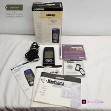 GARMIN EMAP ELECTRONIC MAP GPS PORTABLE SAT NAV WITH + 16MB DATA CARD + DISC