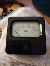 VINTAGE 0 To 100Mv PANEL METER