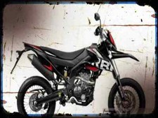 A4 photo motorbike senda drd 125 sm Derbi