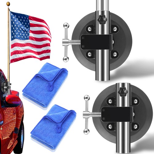 2pcs car flag - 2pcs, cup