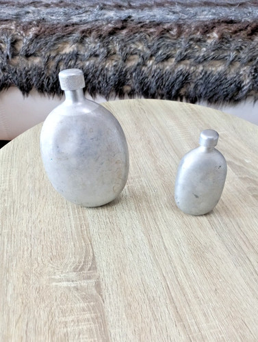 Swiss army antique flasks - army, 2