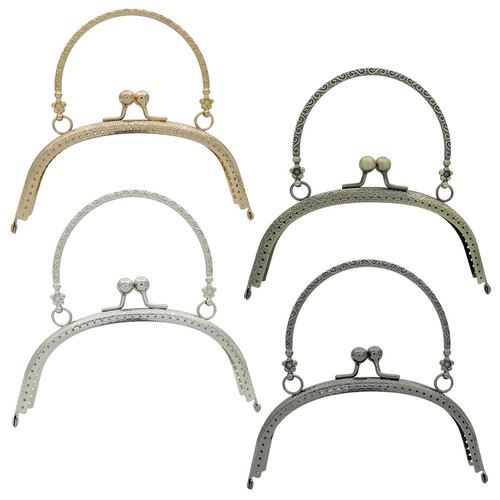 Vintage purse frame kiss clasp - vintage,
