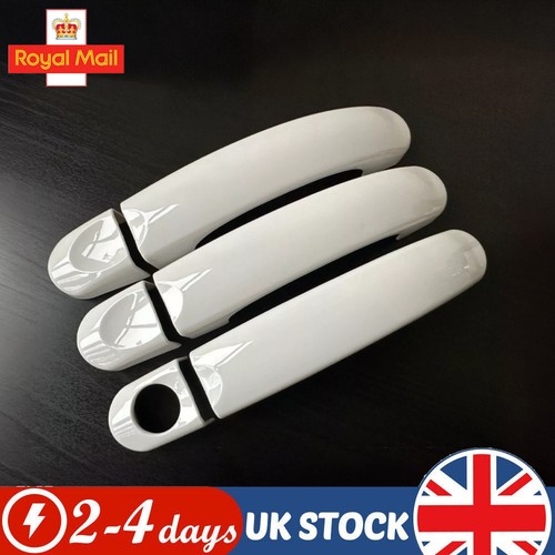 Gloss white door handle covers - gloss,