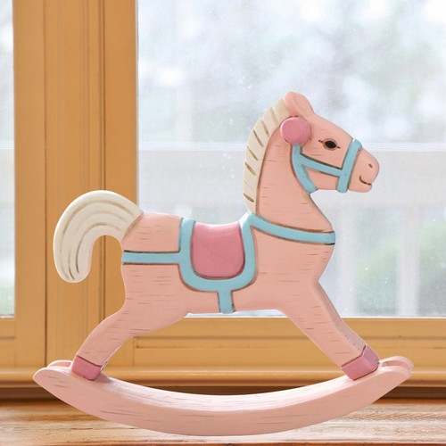 Resin horse figurine painted - ,