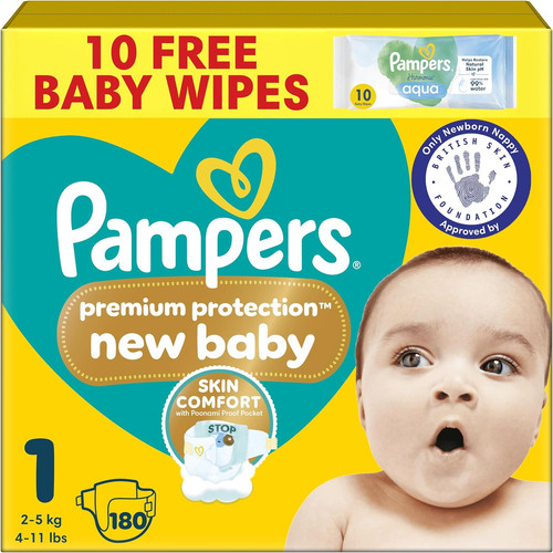 Pampers new baby - baby, nappies