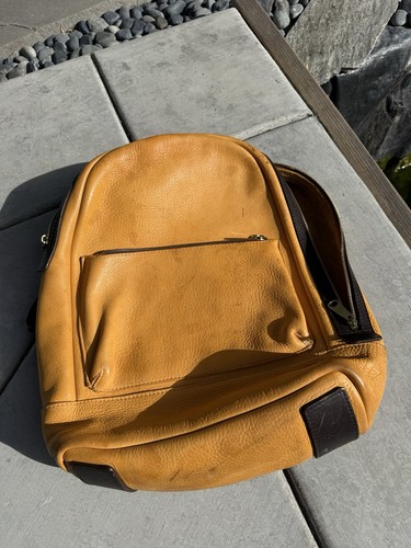 Coronado leather backpack - leather,