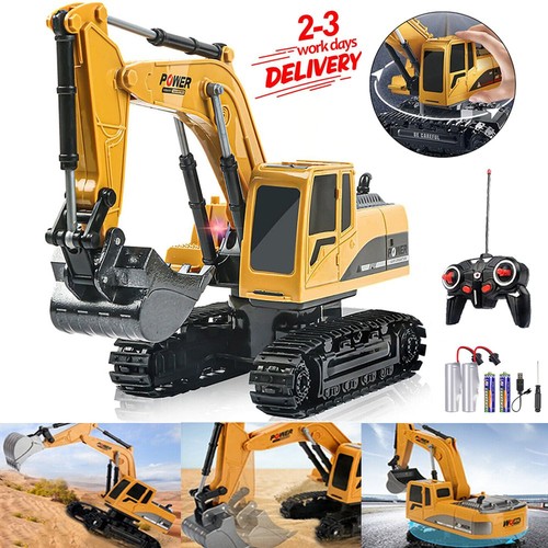 Remote control excavator toy - control,