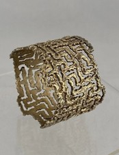 Sterling Silver Napkin Rings STUART DEVLIN 1973 London HIGH QUALITY Gilded