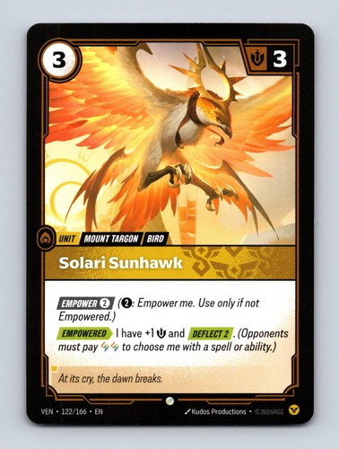 Solari sunhawk 122 166 - -,