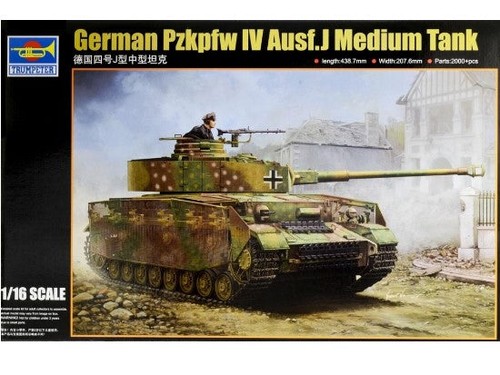 Trumpeter 00921 pzkpfw iv - 1/16,