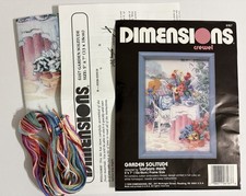 Garden Solitude Crewel Kit -