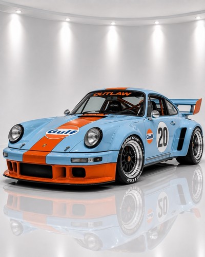 Porsche 911 outlaw gulf race - 911,