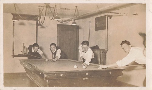 Four frat boys - boys, pool