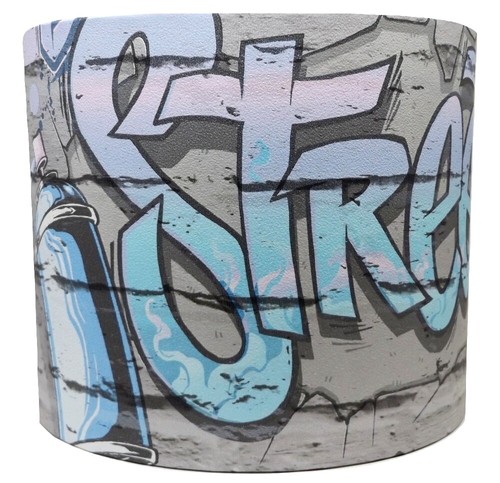 Graffiti lampshade light shade - graffiti,