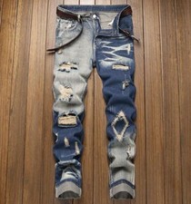 Men's Denim Jeans Straight Leg