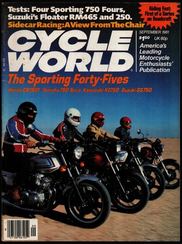 September 1981 cycle world - cycle,