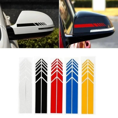 Black car side mirror - black,