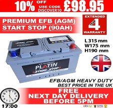 AGM EFB Battery MERCEDES E220D
