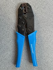 Silverline Expert Ratchet Crimping Tool 220mm 633615 Range 1.5, 2.5, 6mm 