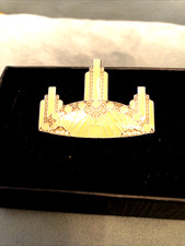 ART DECO CREAM & GOLD ENAMEL