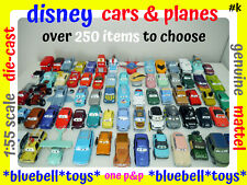 Disney Cars Planes Die Cast Cars 1:55 Scale Mattel Over 250 Cars to Choose _K